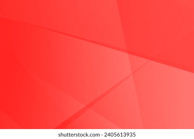 Resumen rojo sobre fondo rojo claro diseño moderno. Ilustración del vector EPS 10.
