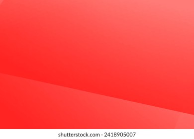 Resumen rojo sobre fondo rojo claro diseño moderno. Ilustración del vector EPS 10.