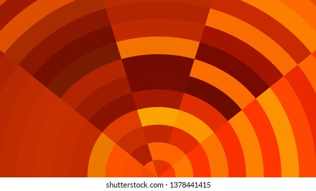 Abstract Red and Orange Background Illustration
