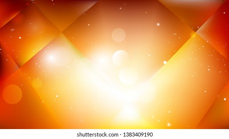 Abstract Red and Orange Background Vector