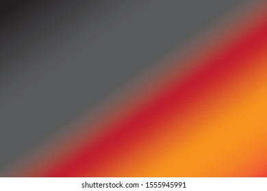 Abstract red and orange blurred gradient background. Abstract backdrop. Vector illustration.