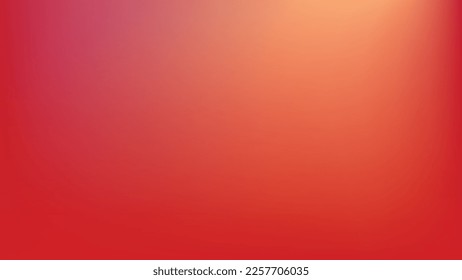 Abstract red orange blurry gradient mesh background with soft colors