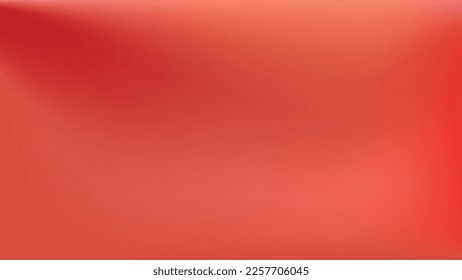 Abstract red orange blurry gradient mesh background with soft colors