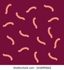 abstract red orange bright background