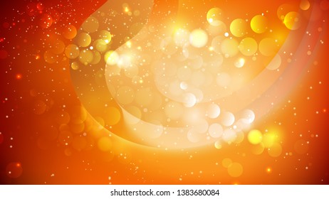 Abstract Red and Orange Defocused Background