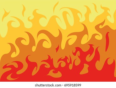 abstract red orange fire background