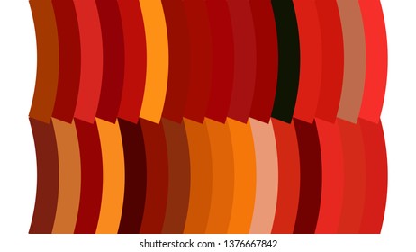 Abstract Red and Orange Geometric Shapes Background