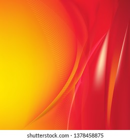 Abstract Red and Orange Graphic Background
