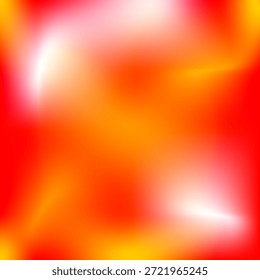 "Fundo abstrato da malha vermelha e laranja. Textura de fluido borrado colorido. Papel de parede de vetor de cor suave quente vibrante."
