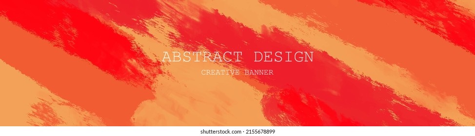 Resumen Fondo de pintura rosada roja anaranjada. Diseñar elemento de pancarta. Ilustración del vector