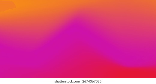 Abstract red orange and purple pink. Colorfull gradient background. Mesh effect. Modern waves color.