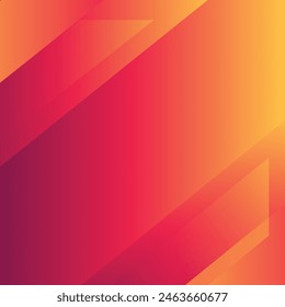 Abstract Red Orange Smooth Soft Gradient Background. Creative Backdrop Template for Banner Design, Advertising, or Web Design. Realistic Colorful Graphic Wallpaper.