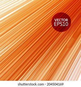 Abstract red orange striped background, vector illustration