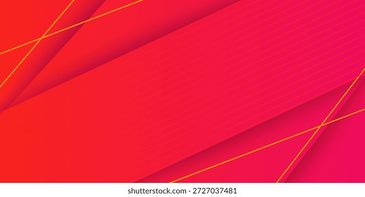 Abstract red and orange triangle on colorful geometric background design. Modern overlap papercut futuristic background vector illustration. Eps10 vector