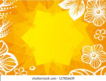 Resumen de fondo rojo, naranja y amarillo