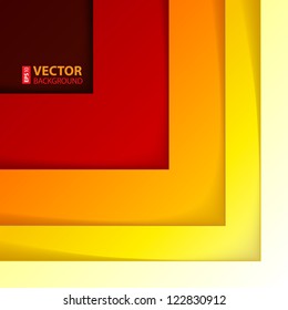 Abstract red, orange and yellow triangle shapes background. RGB EPS 10 vector illustration
