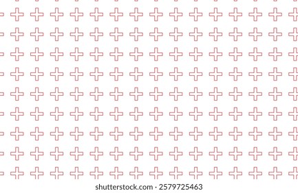 abstract red outline plus pattern suitable for background.