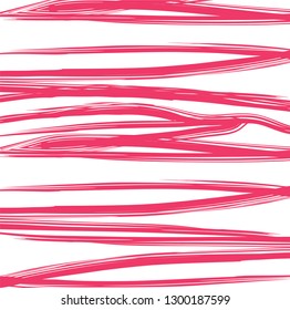 Abstract red paint brush and scribble lines pattern. colorful red nice brush strokes and hand drawn for your design