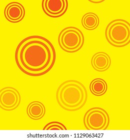 Abstract red pattern with circles. Geometry pattern for fabric. Round Circle Dots. Network Design, Technology Science, Vector Illustration. Perfect For Logo, Banner, Icon, Holiday Background.