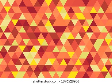 Abstract red Pattern Triangle background texture geometric, abstract vector decoration design illustration with copy space.