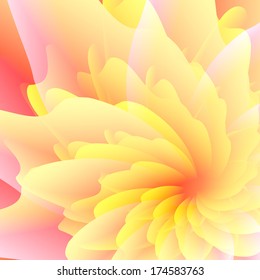 Abstract red petals. Use for stylish design 