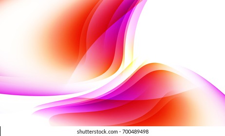 Abstract Red and Pink gradient curve background