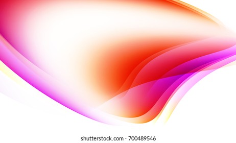 Abstract Red and Pink gradient curve background