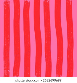 Abstraktes rotes und rosa Streifendesign, das eine moderne Ästhetik schafft