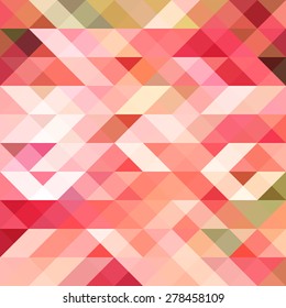 abstract red and pink triangle background
