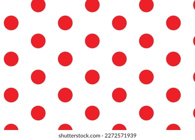 abstrakte rote Polka Punkt nahtlose Muster Textur.