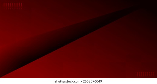 Abstract red polygon elegant background vector illustration, banner business product present