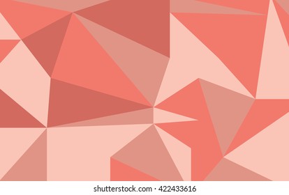 Abstract red polygonal background 