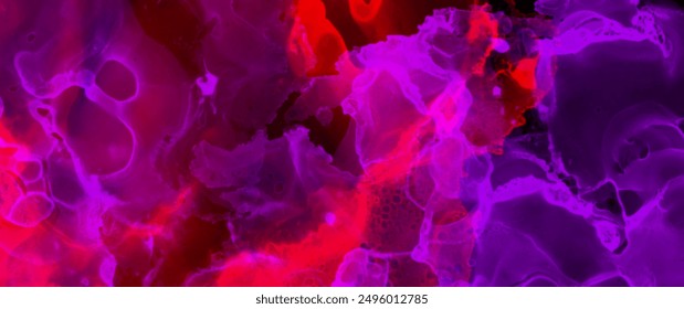 Abstractas fondo de Vector grunge rojo y púrpura con salpicaduras de colores brillantes para el diseño de la cubierta, invitación, cartel, Anuncio, volante, tarjetas. Ilustración de textura de tinta futurista. Humo de color