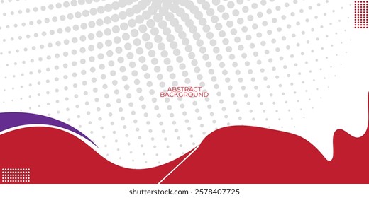 Abstract red purples waves are flowing on white background. red and purples line background curve element. Suit for business, cover, header, wallpaper, corporate,