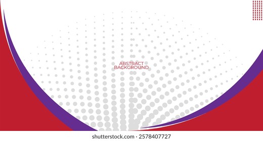 Abstract red purples waves are flowing on white background. red and purples line background curve element. Suit for business, cover, header, wallpaper, corporate,