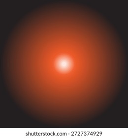 Fondo radial rojo Abstractas Gradiente Esfera naranja brillante de alta calidad en negro perfecto para la marca de lujo