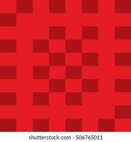 Abstract red rectangles, texture, rectangle icon, art. Flat design, vector illustration. 