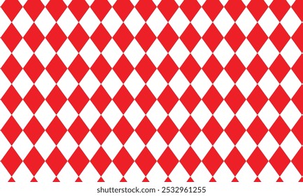 abstract red rhombus pattern can be used background.