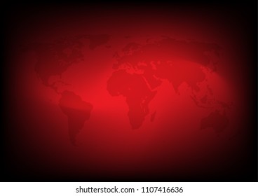 Abstract Red sci-fi background vector wallpaper 
