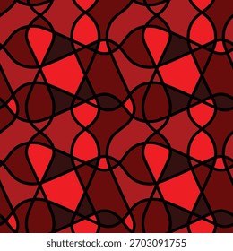 ABSTRACTAS rojo patrón sin fisuras elemento de Fondo de pantalla decorativo textura gráfica telón de fondo negrita repetición de fondo