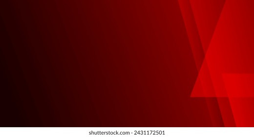 Abstract Red shape color background for template, poster, flyer design. Vector illustration	