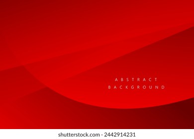 Abstract Red shape overlap modern background for corporate concept, template, poster, brochure, website, flyer design. Vector illustration