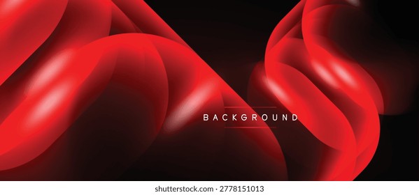 Las Formas rojas Abstractas