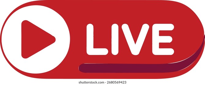 Abstract Red Shapes on White Background Modern Graphic Design Element Minimalist Art