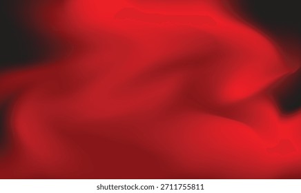Abstract Red Smoke Wave Background – Soft Gradient Flowing Texture on Dark Backdrop