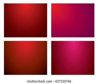 abstract red smooth blurred backgrounds vector