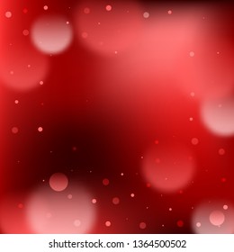 Abstract red sparkle bokeh light background. Banners, card, print design