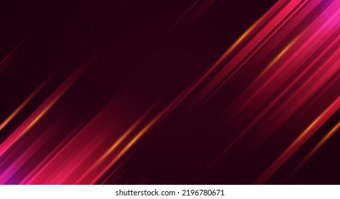 Abstract Red Speed Lines Background