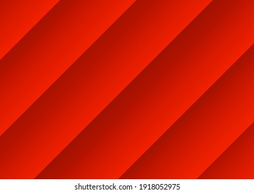 Abstract red speed theme stripe lines with shadows background for presentation