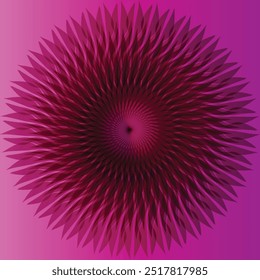 Abstrakte rote Spirale Hintergrund Bewegung heller Hintergrund mit roten Kreisen mit Ecken, die nach unten gehen